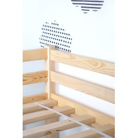 Hochbett für Kinder Ourbaby Modo mit Rutsche - Kiefer