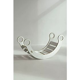 Montessori Holzschaukel L - Weiß