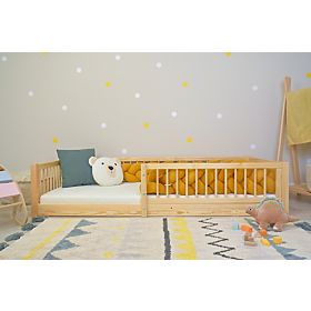 Montessori Kinderbett Woodie Plus - natur, Ourbaby®