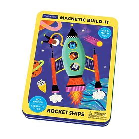 Mudpuppy Magnetisches Set Baue deine Rakete