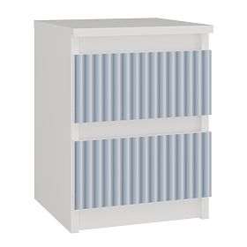 Nachttisch Malwa M2 ARTESO BLUE / Blau