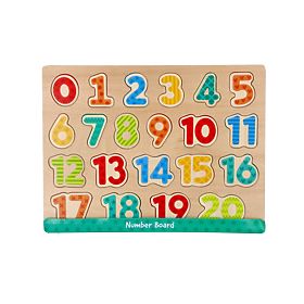 Neues Holzpuzzle Zahlen - Puzzle