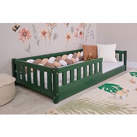 Niedriges Kinderbett Montessori Ourbaby Meadow - grün, Ourbaby®