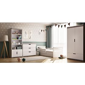 Ourbaby Kinderbett Tomi - Weiß, Kocot Kids