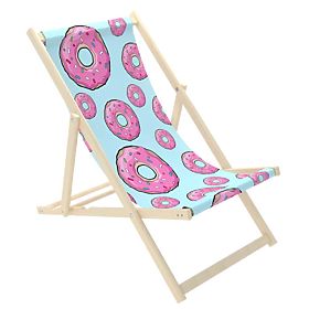 Pink Donuts Strandkorb