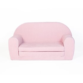 Elite-Sofa – rosa, Delta-trade