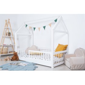 Montessori Hausbett Elis weiß, Ourbaby