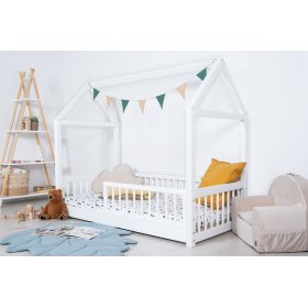 Montessori-Hausbett Elis weiß, Ourbaby®