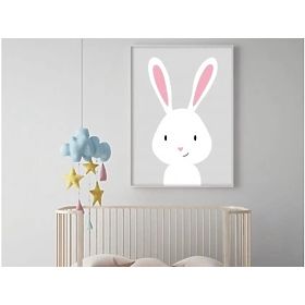 Poster - Boho Häschen