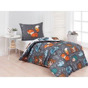 Kinderbettwäsche Foxie - 140 x 200 cm + 70 x 90 cm, Matějovský