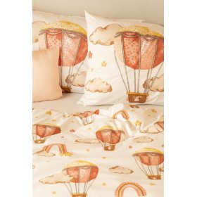Kinderbettwäsche Matějovský 140x200 + 70x90 - Luftballons, Matějovský