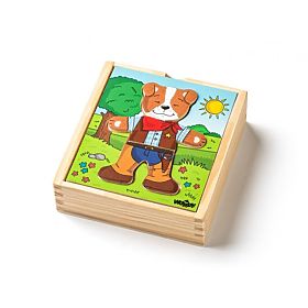 Puzzle Anzieh-Hündchen