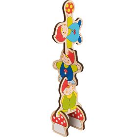 Räumliches Puzzle Zwerge