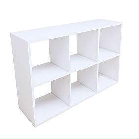 Regal mit Fächern 2x3 - weiß, Ourbaby®