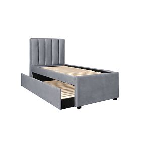 RUSSO 90 cm Bett grau (4p=1 Stk)