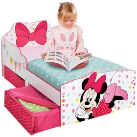 Kinderbett Minnie Mouse mit Stauraum, Moose Toys Ltd , Minnie Mouse