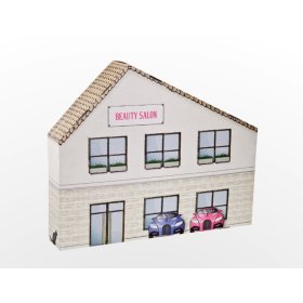 Schönheitssalon aus Pappe, Tektorado