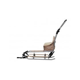 Kinderschlitten mit Sitz - Beige