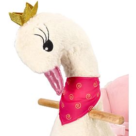 Schaukelpferd Königin der Schwäne mit Rädern, AdamToys