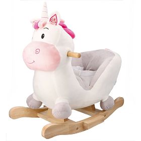 Schaukelpferd mit Sessel süßes Einhorn