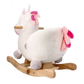 Schaukelpferd mit Sessel süßes Einhorn