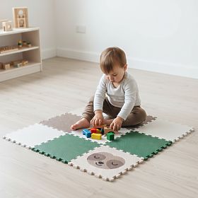 Schaumpuzzle 9 Teile - Faultier und Regenbogen, VYLEN