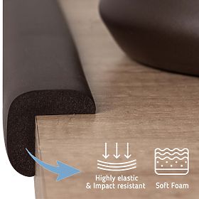 SIPO Schutzband für Möbelkanten, braun - 1 Stk