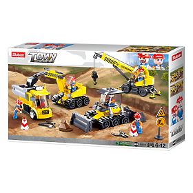 Sluban Town Baukasten M38-B0810 - Baustelle