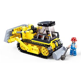 Sluban Town Baumeister M38-B0802 - Bulldozer