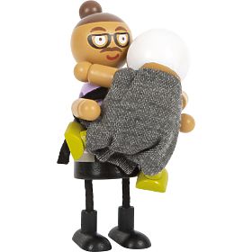 small foot Biegepuppen Familie mit Kind