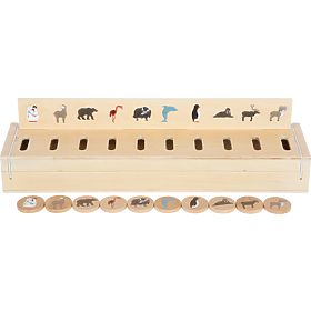 small foot Bild-Einlegepuzzle Sortierung