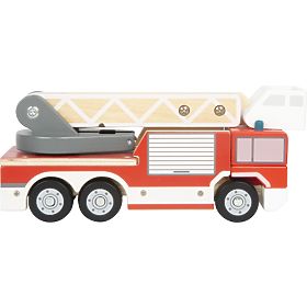 small foot Feuerwehrwagen mit drehbarer Leiter