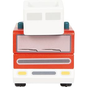 small foot Feuerwehrwagen mit drehbarer Leiter