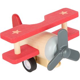 small foot Holz-Aufziehflugzeuge 3 Stk.