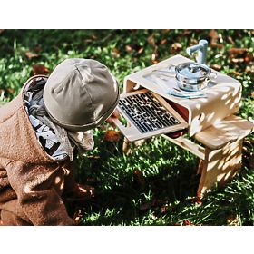 small foot Holz Campingherd