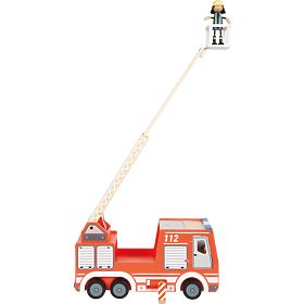 small foot Holz-Feuerwehrauto, small foot