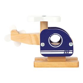 small foot Holz-Hubschrauber