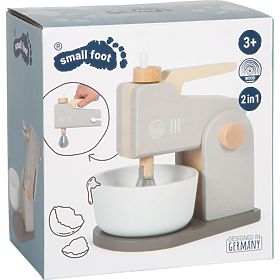small foot Holz-Küchenmaschine 2 in 1 Tasty grau