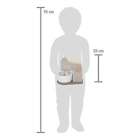 small foot Holz-Küchenmaschine 2 in 1 Tasty grau, small foot