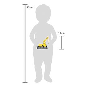 small foot Holzbagger mit Kettenantrieb, small foot