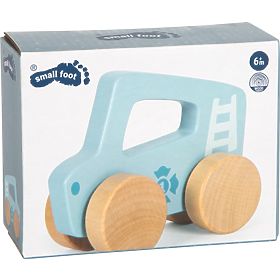 small foot Holzschiebeauto Blau