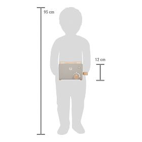 small foot Holztoaster Tasty grau