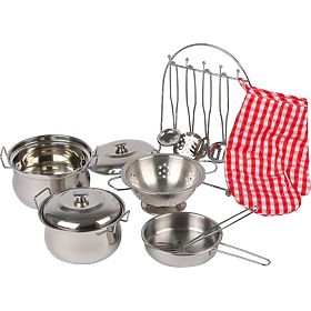 small foot Metall-Kochgeschirr-Set Gustav, small foot