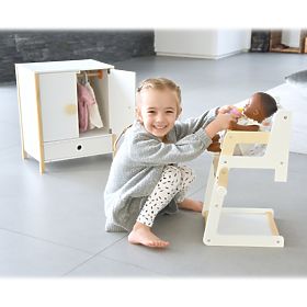 small foot Multifunktionaler Puppenstuhl Little Button