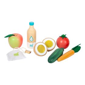 small foot Set vegetarische Lebensmittel Fresh