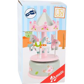small foot Spieluhr Karussell mit Pferdchen rosa