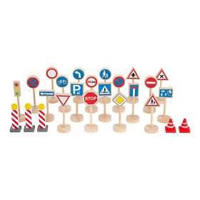 small foot Verkehrsschilder Set 25 Teile