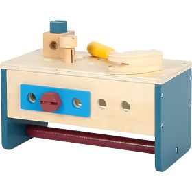 small foot Werkbank und Werkzeugkiste 2 in 1 Workshop