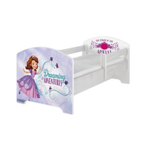 Kinderbett mit Rausfallschutz - Sofia die Erste, BabyBoo, Sofia the first