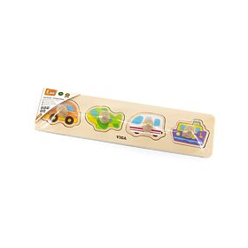 Steckpuzzle mit Griffen Fahrzeuge, Viga